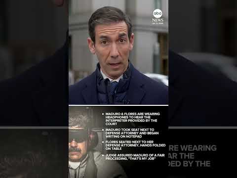 You are currently viewing Nicolas Maduro pleads not guilty to federal charges