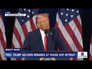 Read more about the article COMING UP: President Trump delivers remarks at House GOP retreat