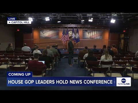 You are currently viewing COMING UP: House GOP leaders hold news conference