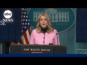 Read more about the article White House press secretary answers questions on Venezuela