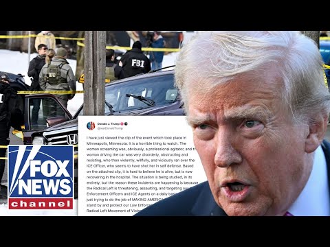 You are currently viewing ‘HORRIBLE TO WATCH’: JUST IN — Trump responds ICE-involved shooting