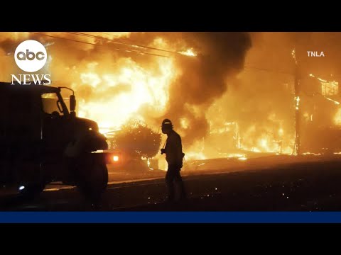 You are currently viewing David Muir speaks with families impacted by California wildfires 1 year later