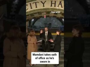 Read more about the article WATCH: Mamdani sworn in as New York City mayor #shorts #nyc #fox #foxnews
