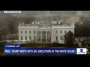 Read more about the article President Trump meets with oil executives in the White House: LIVE