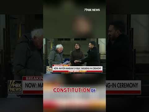You are currently viewing WATCH: Bernie Sanders swears in New York Mayor Zohran Mamdani