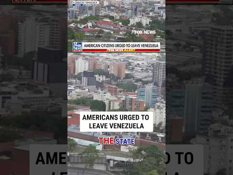 Read more about the article Americans urged to LEAVE Venezuela amid security concerns #foxnews #news #us #fox