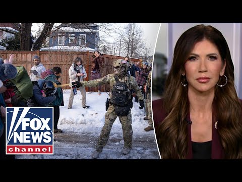 Read more about the article Noem sends BOLD warning to violent anti-ICE agitators