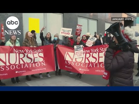Read more about the article Thousands of New York City nurses prepare to strike on Monday