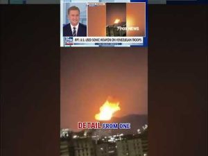 Read more about the article US reportedly used sonic weapon during Maduro raid #foxnews #news #us #fox