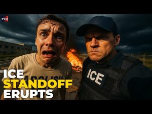 Read more about the article Anti-ICE Protesters Block Federal Facility Road Then Get EXPOSED to Reality – What Happens…