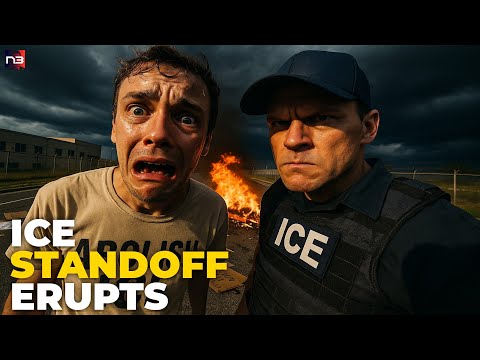 Read more about the article Anti-ICE Protesters Block Federal Facility Road Then Get EXPOSED to Reality – What Happens…