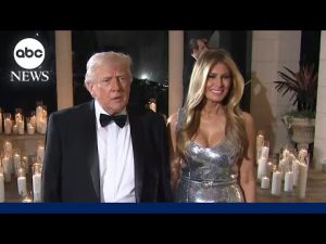 Read more about the article President Trump, Melania Trump arrive at New Year’s Eve party at Mar-a-Lago
