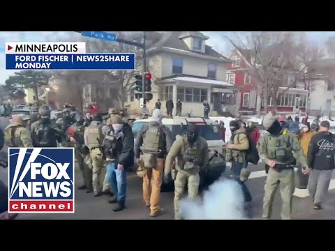 Read more about the article WATCH: Anti-ICE agitators harass federal agents in Minneapolis