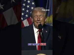 Read more about the article Trump: Isn’t it nice to have a president that can go off teleprompter? #shorts #usa #trump #politics