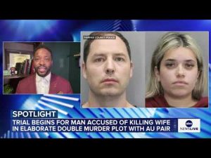 Read more about the article Opening statements begin in trial of man accused of murdering his wife and another man