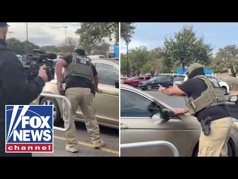 You are currently viewing NEW VIDEO: ICE agents RAMMED with car by alleged illegal immigrant