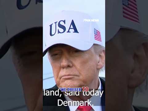 You are currently viewing Trump fires BACK after Greenland premier chooses Denmark over US #shorts #foxnews #trump