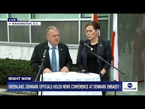You are currently viewing LIVE: Officials from Greenland and Denmark hold news conference in D.C.