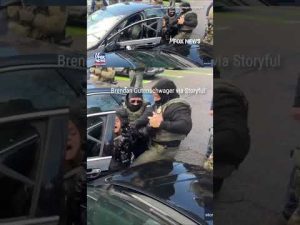 Read more about the article CHAOTIC SCENE: Federal agents forcefully remove a woman from her car amid anti-ICE protests #us #fox