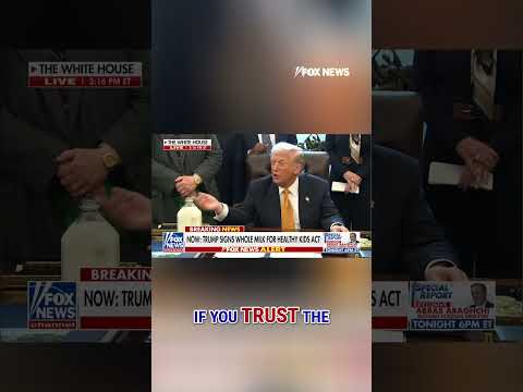 You are currently viewing GOT MILK?: President Trump does