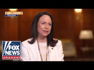 Read more about the article WATCH: Machado details gifting Trump Nobel Peace Prize during White House visit