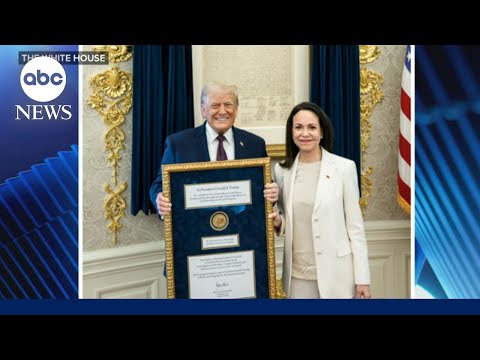 You are currently viewing What Trump being gifted Nobel Peace Prize means for Venezuela