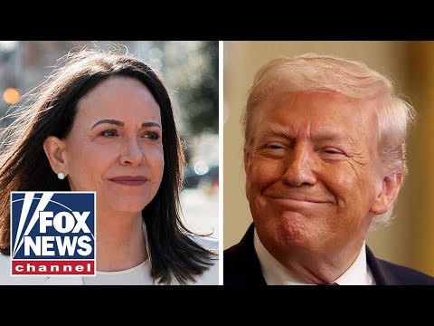 You are currently viewing WATCH LIVE:  Venezuela’s María Corina Machado speaks to media after Trump meeting