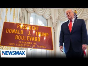 Read more about the article WATCH: Donald J. Trump Boulevard named in Palm Beach, Florida