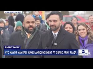 Read more about the article New York City Mayor Zohran Mamdani makes an announcement at Brooklyn’s Grand Army Plaza: LIVE