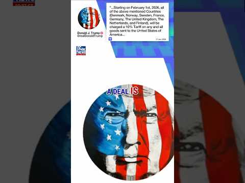 You are currently viewing BREAKING: Trump announces tariffs on countries opposing US control of Greenland #foxnews #news