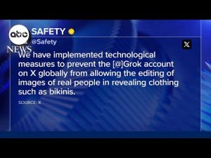 Read more about the article X puts new restrictions on Grok AI after backlash over sexually explicit photos