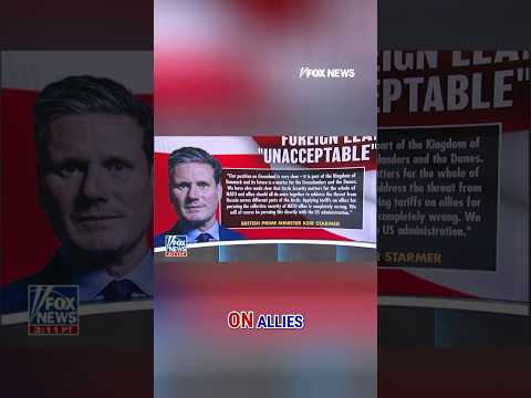 You are currently viewing European leaders BLAST Trump’s new Greenland tariff threat