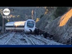 Read more about the article At least 39 killed after high-speed train collision in Spain: Officials