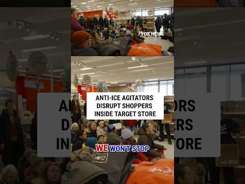You are currently viewing WATCH: Anti-ICE agitators disrupt shoppers inside Target store #shorts #foxnews #us #news