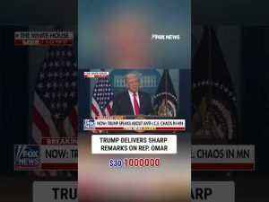 Read more about the article Trump slams Rep. Ilhan Omar as ‘crooked’ and claims she ‘never had a job’