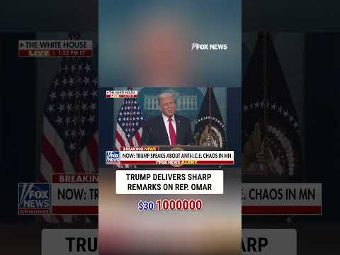 You are currently viewing Trump slams Rep. Ilhan Omar as ‘crooked’ and claims she ‘never had a job’