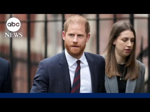 You are currently viewing Prince Harry gives emotional testimony in UK court case