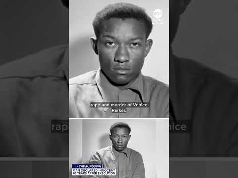You are currently viewing Dallas man exonerated 70 years after execution