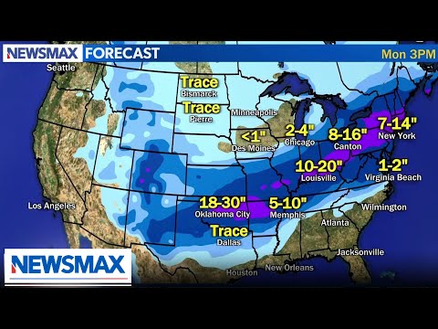 You are currently viewing WATCH: Americans prepare for historic snow storm | Newsline