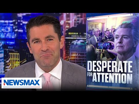 You are currently viewing Why ‘swampy’ Newsom really followed Trump to WEF: Rob Schmitt