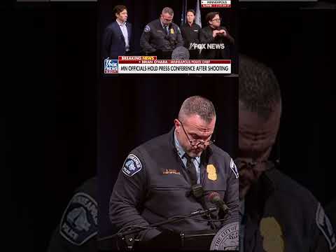 You are currently viewing BREAKING: Minneapolis police chief speaks after deadly shooting with federal agents #shorts #foxnews