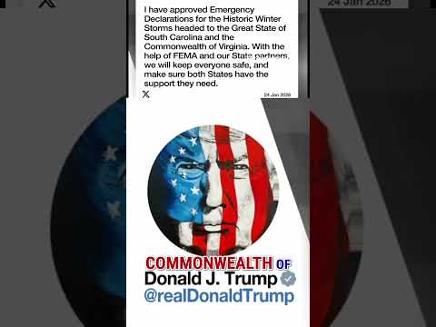 You are currently viewing Trump issues EMERGENCY DECLARATION ahead of winter storm #foxnews #news #us #fox