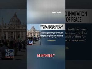 Read more about the article Trump offers Pope Leo XIV a seat on the Board of Peace #foxnews #news #us #fox
