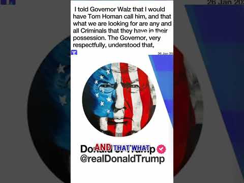 You are currently viewing BREAKING: Trump reveals ‘very good call’ with Walz #shorts #ice #walz #trump #minnesota