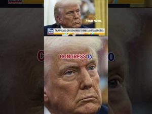 Read more about the article DETAILS: Trump URGES Congress to end sanctuary cities #foxnews #news #shorts #us