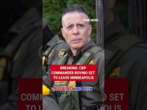Read more about the article BREAKING: CBP commander Bovino set to leave Minneapolis #shorts #foxnews #us #news