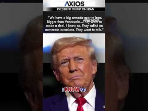 Read more about the article Trump: Iran ‘wants to make a deal’ facing ‘big armada’ #shorts #us #trump #iran #news #foxnews