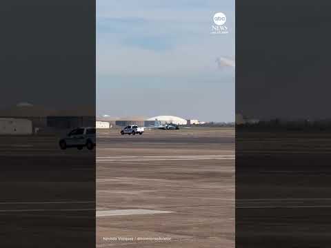 You are currently viewing NASA aircraft touches down in Texas without landing gear deployed