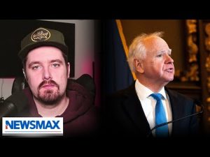 Read more about the article ‘Wannabe tough guy’: Nick Sortor slams Minnesota Governor Tim Walz