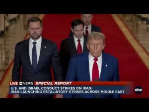 Read more about the article President Trump monitoring situation in Iran from Mar-a-Lago